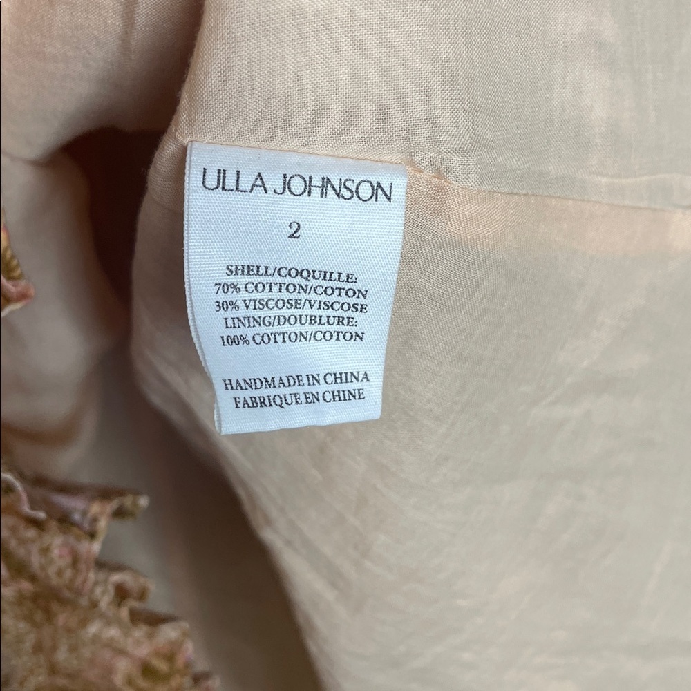 Ulla Johnson | Adele Flutter Sleeves Tiered Meado… - image 7